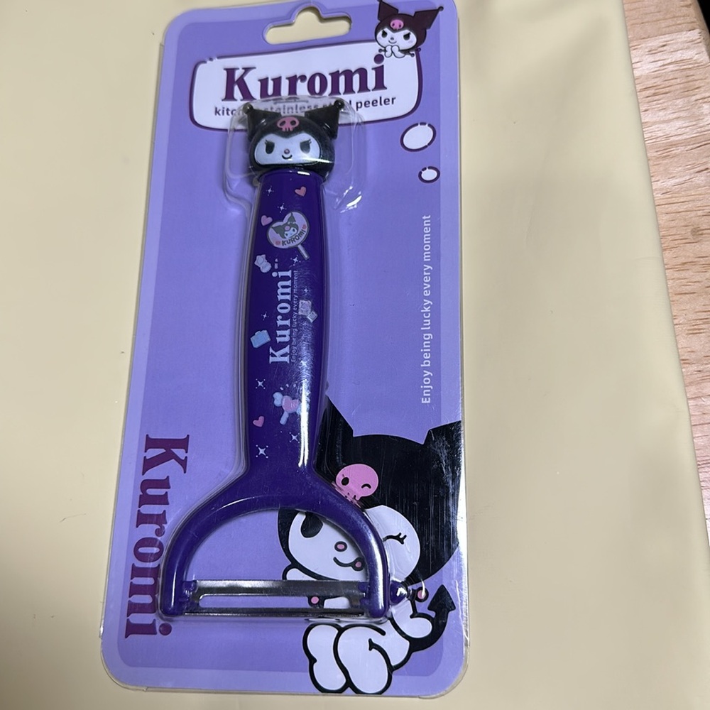 NIP SANRIO Stainless Steal Peeler (Purple)